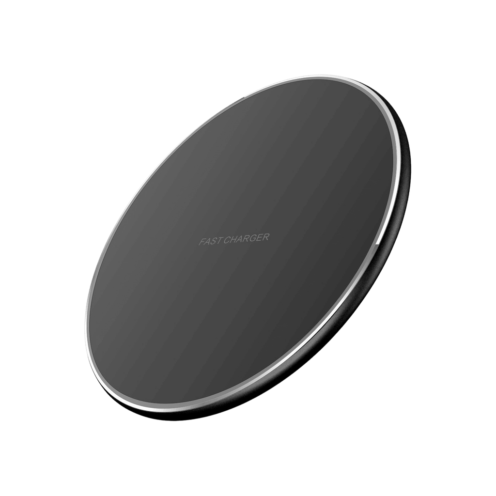 Base de carga inalámbrica Qi 15W KÄRN vista lateral perfil