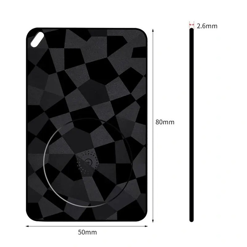 FindCard KÄRN recargable con carga inalámbrica Qi