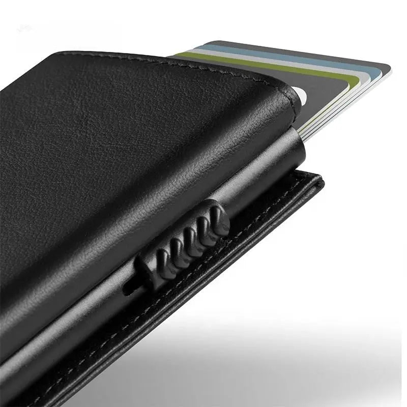 Tarjetero RFID Slim Pro KÄRN en uso formato ultracompacto