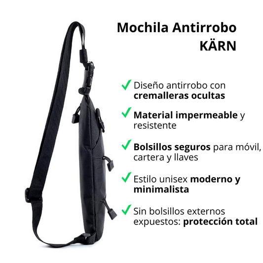 🔒Mochila Antirrobo KÄRN