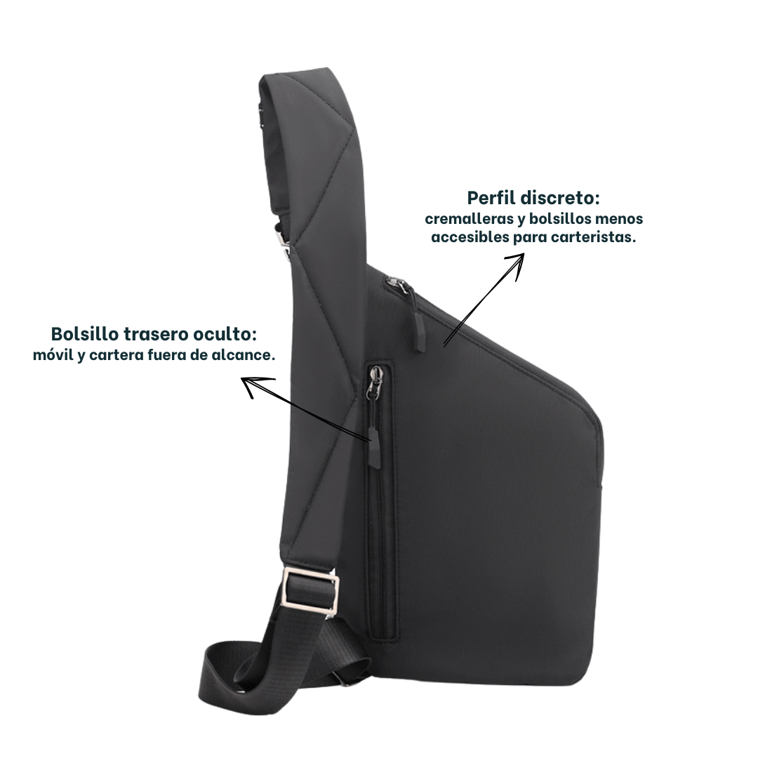 Mochila cruzada antirrobo Smart KÄRN