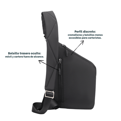 Mochila cruzada antirrobo Smart KÄRN