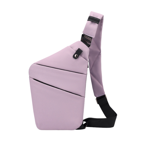 Mochila cruzada antirrobo Slim KÄRN purpura