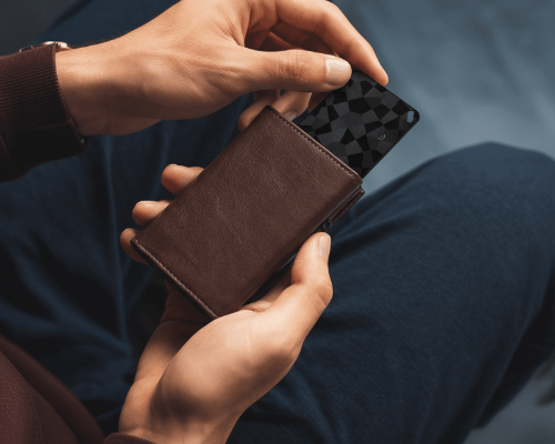 tarjetero slim pro + findcard