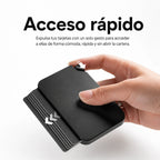 Tarjetero magnético KÄRN con acceso rápido
