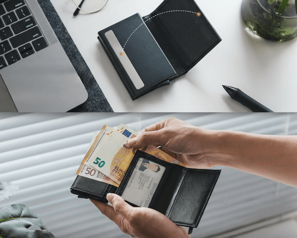 USO TARJETERO SLIM KARN