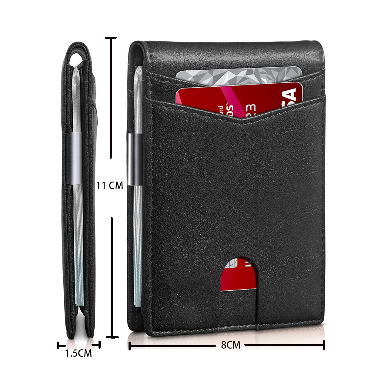 Billetera Slim RFID KÄRN: protección elegante para tus tarjetas. - KÄRN