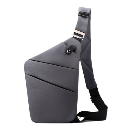 Mochila Antirrobo Slim gris Kärn diseño moderno y ergonómico con protección antirrobo y tejido impermeable.
