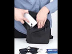 Mochila antirrobo KÄRN en uso, vista frontal