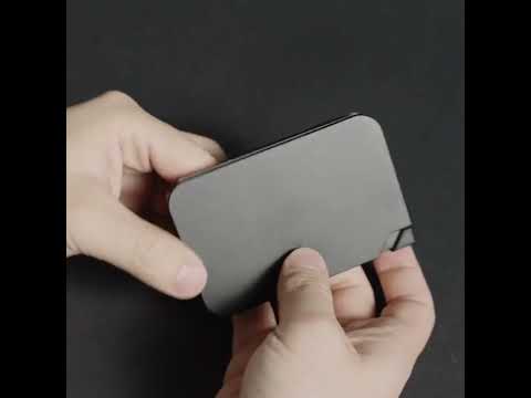 Tarjetero RFID magnético KÄRN para iPhone con MagSafe, con diseño fino y acceso rápido.