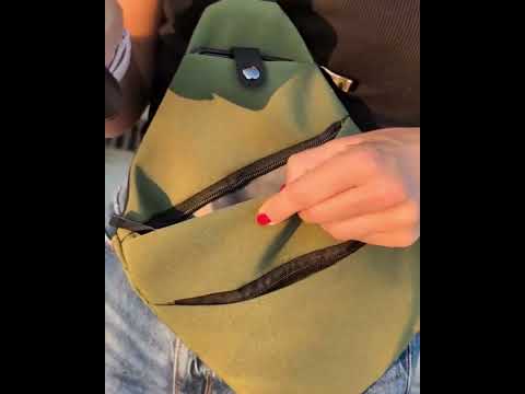 Mochila a tiracolo antirroubo Slim KÄRN
