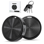 Localizador Bluetooth SmartTag KÄRN, incluyendo llaves y caja, ideal para encontrar objetos personales.