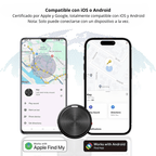 localizador Bluetooth SmartTag KÄRN compatible con iOS y Android para encontrar objetos fácilmente.