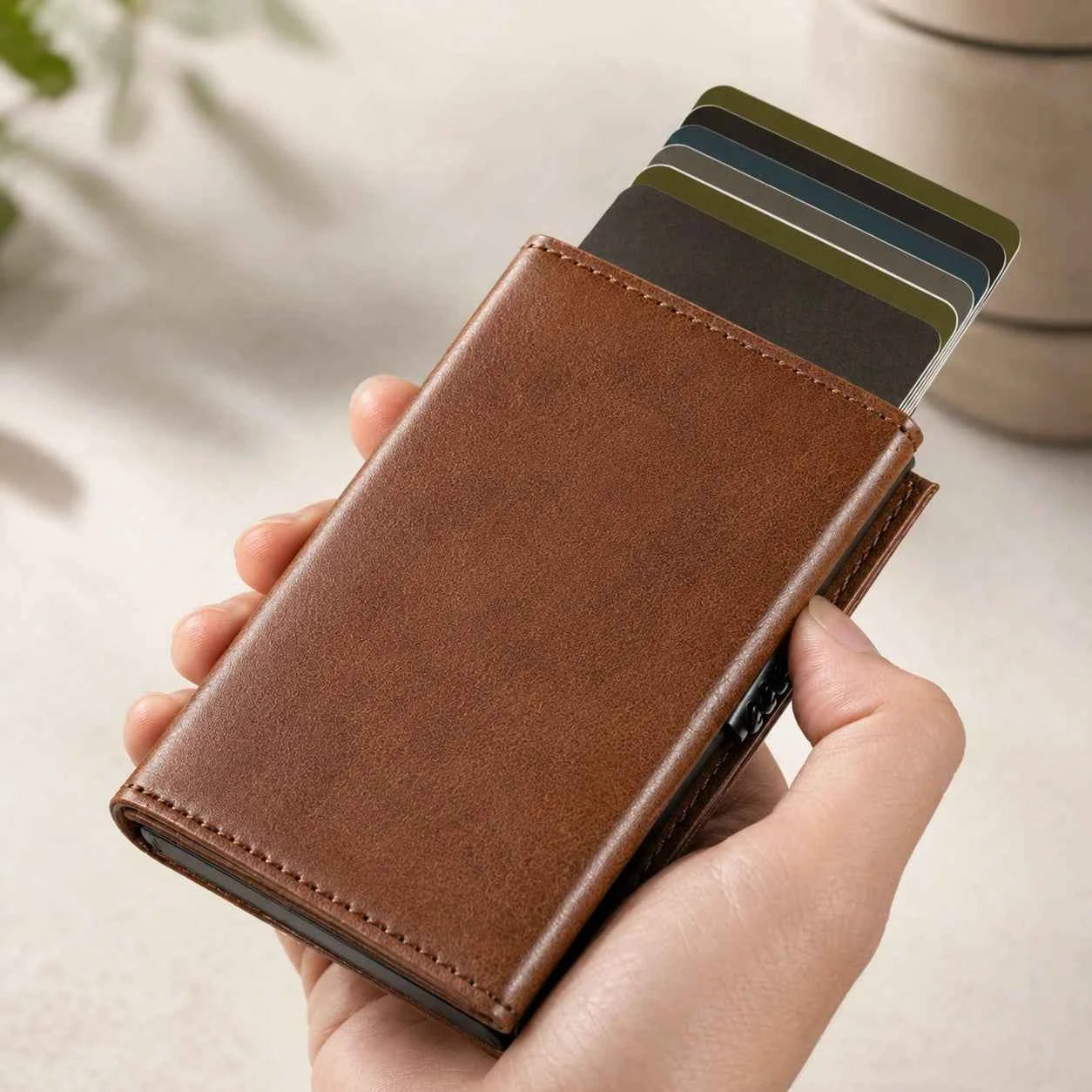 Tarjetero RFID Slim Pro con Protección NFC KÄRN